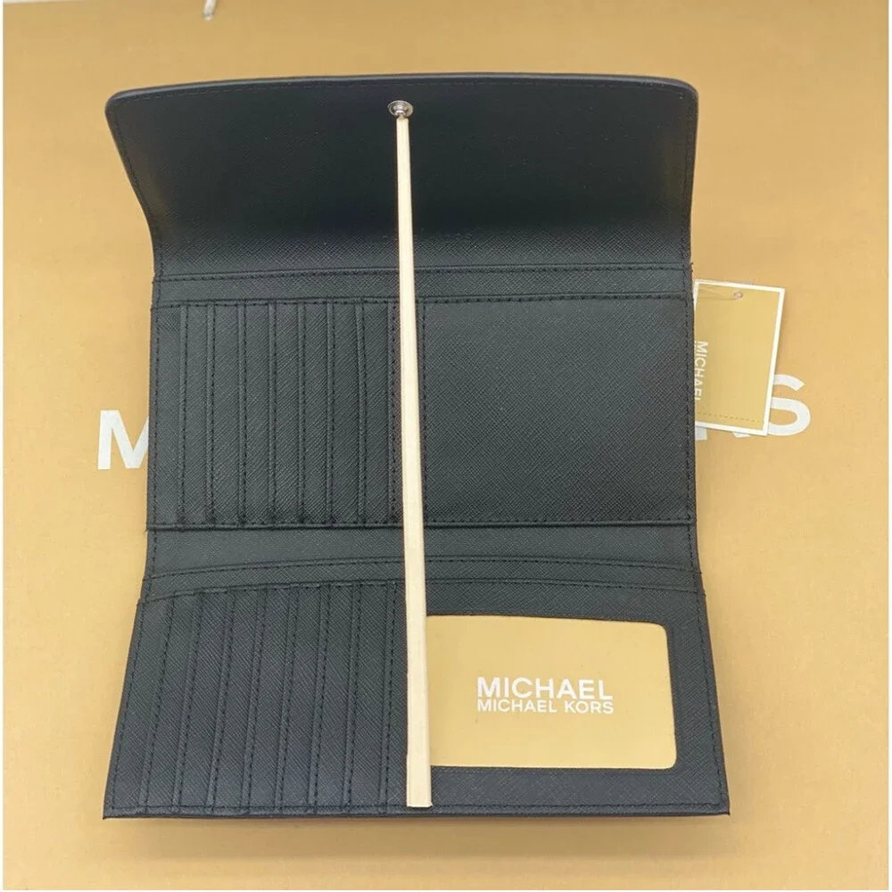 Michael Kors Trifold Wallet Black